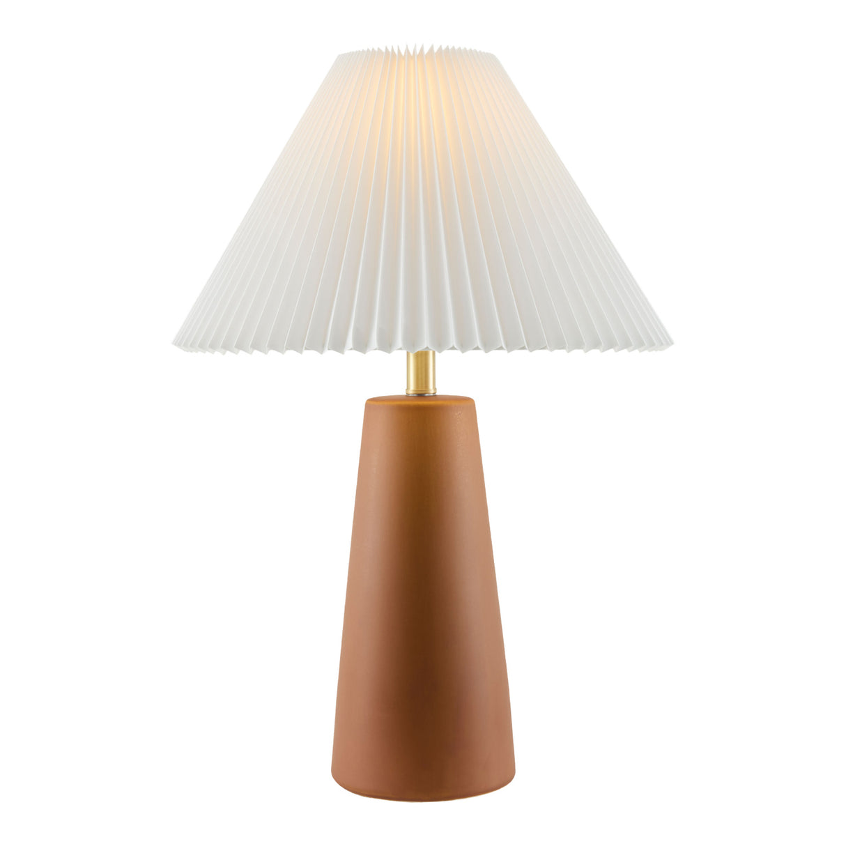   Modern European furniture - Pleated Shade Ceramic Table Lamp - www.oroa.com | Oroa.com