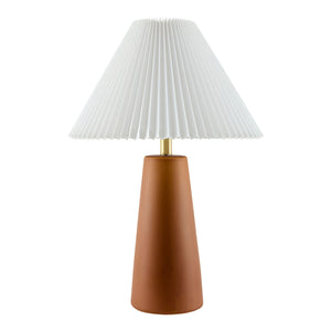   Modern European furniture - Pleated Shade Ceramic Table Lamp - www.oroa.com | Oroa.com