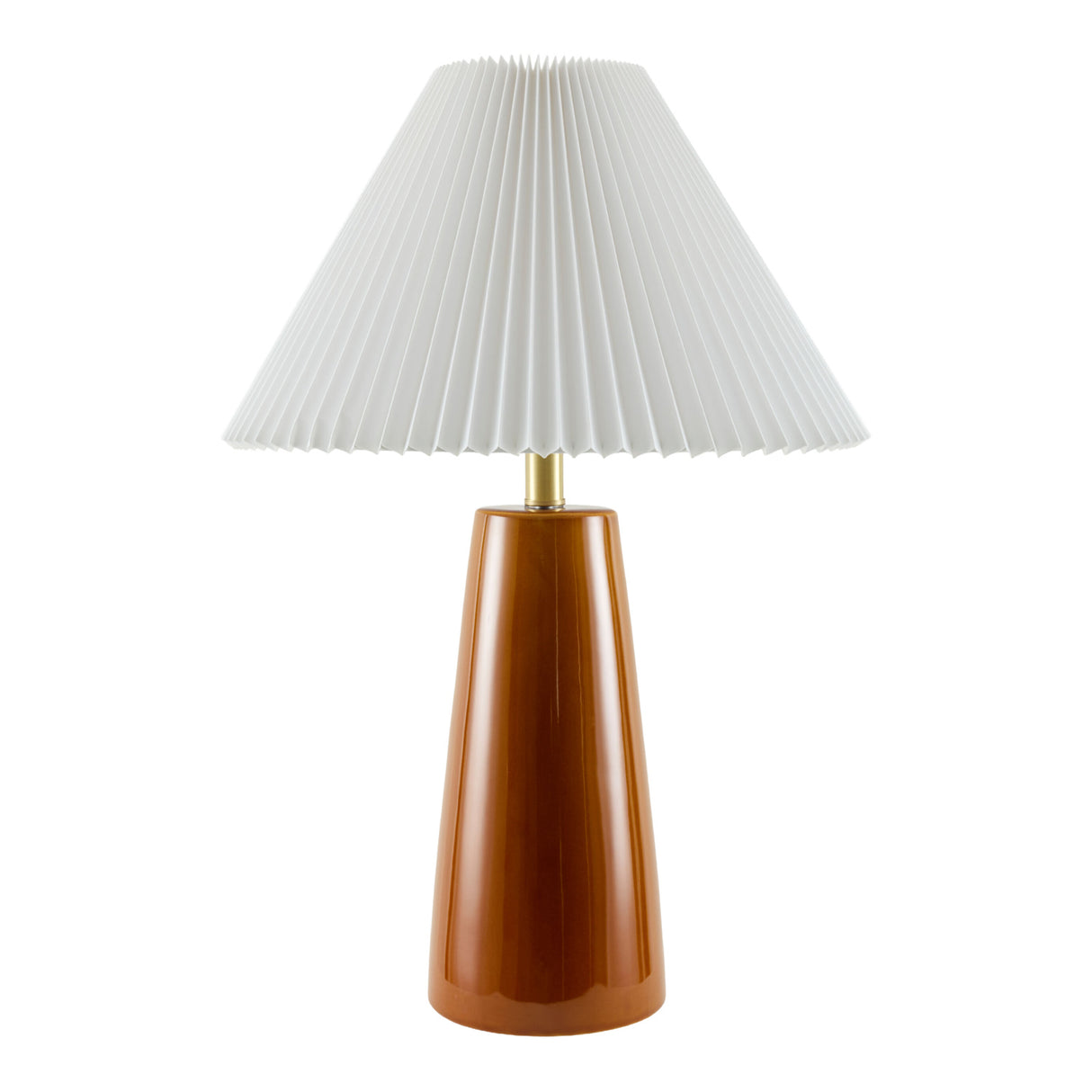   Modern European furniture - Pleated Shade Ceramic Table Lamp - www.oroa.com | Oroa.com