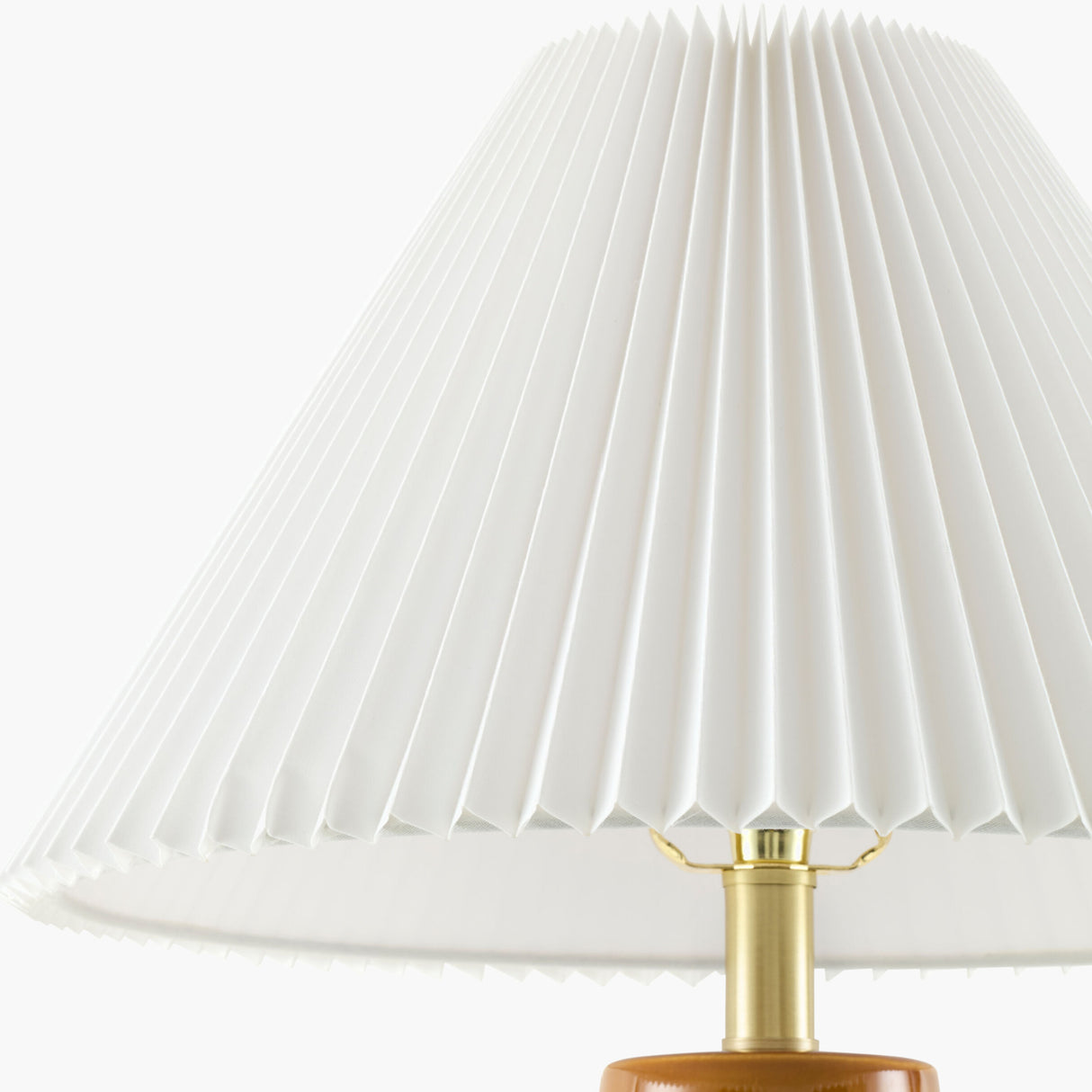   Modern European furniture - Pleated Shade Ceramic Table Lamp - www.oroa.com | Oroa.com