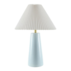   Modern European furniture - Pleated Shade Ceramic Table Lamp - www.oroa.com | Oroa.com