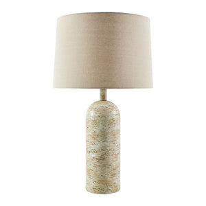  Modern European furniture - Linen Drum Shade Table Lamp - www.oroa.com | Oroa.com
