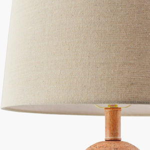   Modern European furniture - Linen Drum Shade Table Lamp - www.oroa.com | Oroa.com