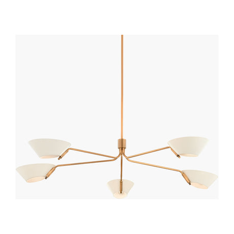   Modern European furniture - White Glass Chandelier - www.oroa.com | Oroa.com