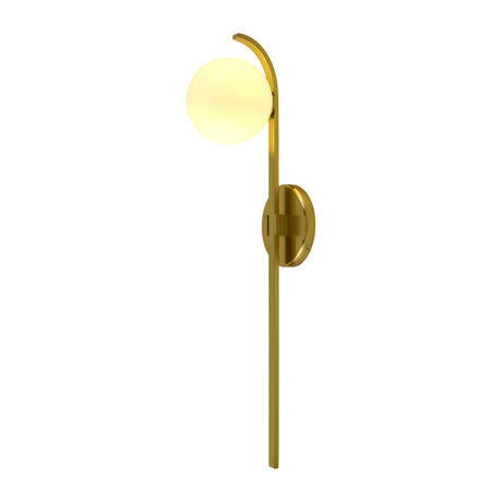   Modern European furniture - White Glass Sphere Wall Lamp - www.oroa.com | Oroa.com