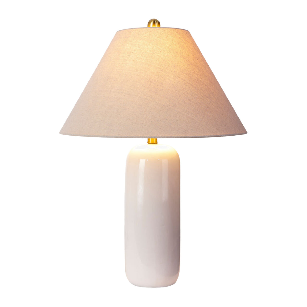   Modern European furniture - White Ceramic Accent Table Lamp - www.oroa.com | Oroa.com