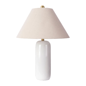   Modern European furniture - White Ceramic Accent Table Lamp - www.oroa.com | Oroa.com