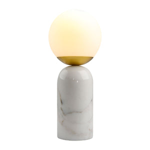   Modern European furniture - Marble White Glass Table Lamp - www.oroa.com | Oroa.com