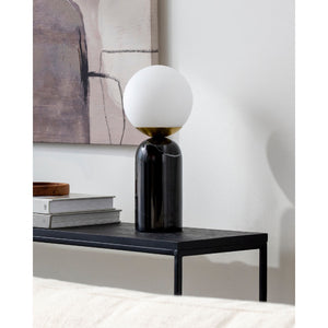   Modern European furniture - Marble White Glass Table Lamp - www.oroa.com | Oroa.com