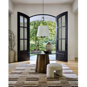   Modern European furniture - White Linen Chandelier - www.oroa.com | Oroa.com