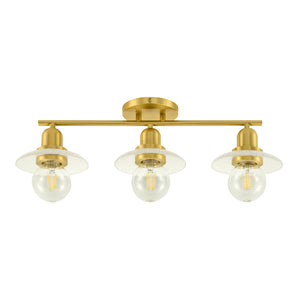   Modern European furniture - Gold Fixture Glass Wall Lamp - www.oroa.com | Oroa.com