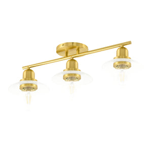   Modern European furniture - Gold Fixture Glass Wall Lamp - www.oroa.com | Oroa.com