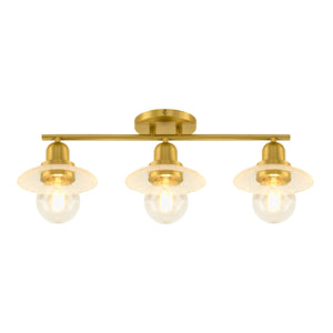   Modern European furniture - Gold Fixture Glass Wall Lamp - www.oroa.com | Oroa.com