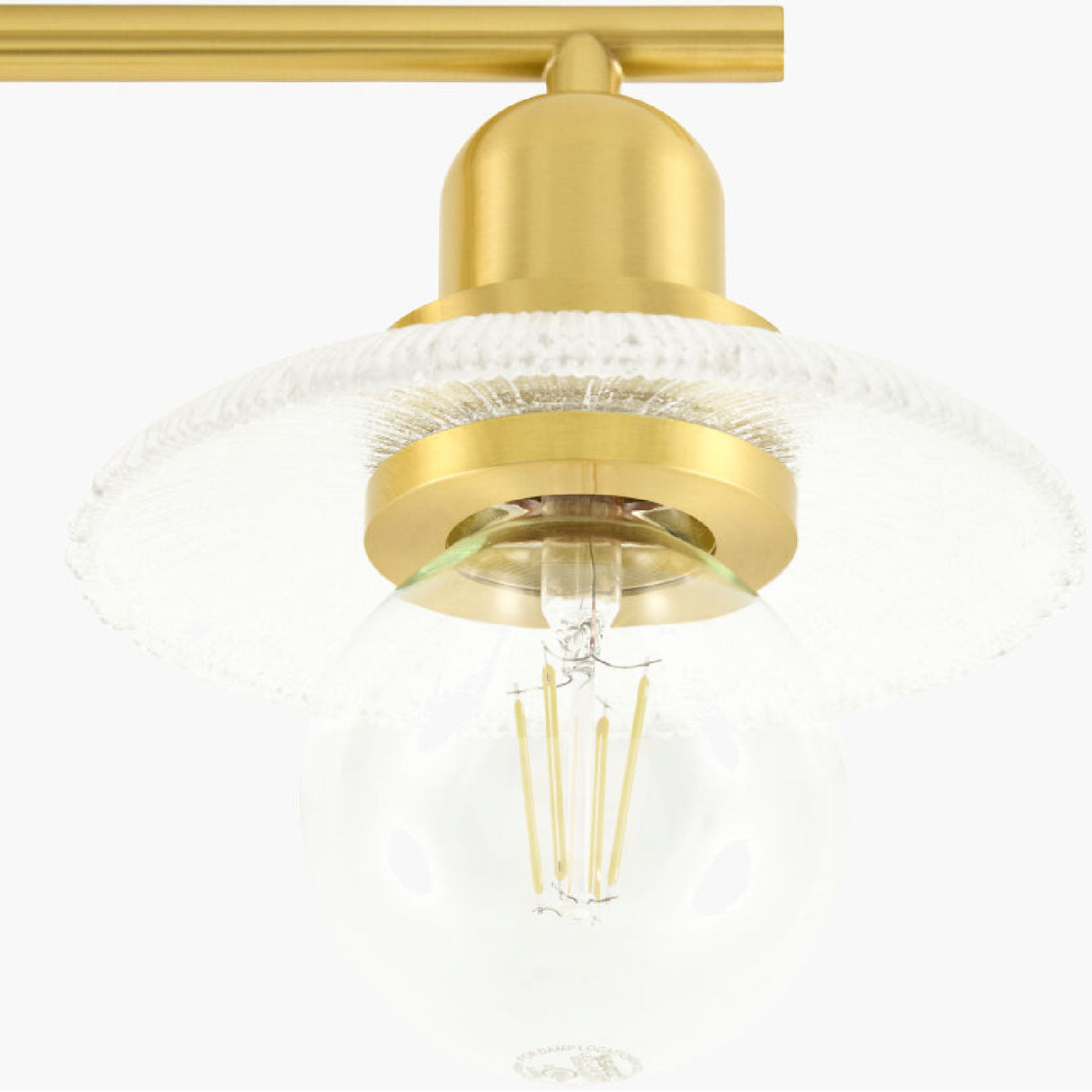   Modern European furniture - Gold Fixture Glass Wall Lamp - www.oroa.com | Oroa.com