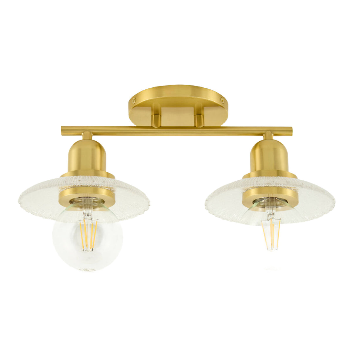   Modern European furniture - Gold Fixture Glass Wall Lamp - www.oroa.com | Oroa.com