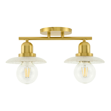   Modern European furniture - Gold Fixture Glass Wall Lamp - www.oroa.com | Oroa.com