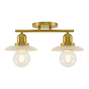  Modern European furniture - Gold Fixture Glass Wall Lamp - www.oroa.com | Oroa.com
