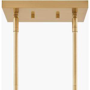   Modern European furniture - 5-Light Glass Pyramid Linear Chandelier - www.oroa.com | Oroa.com