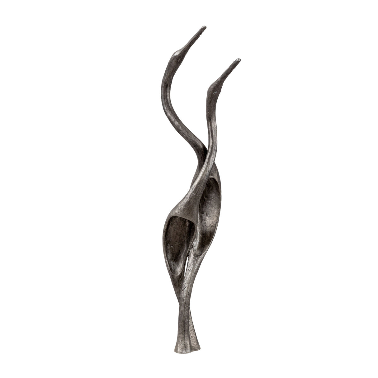   Modern European furniture - Blackened Silver Abstract Sculpture - www.oroa.com | Oroa.com