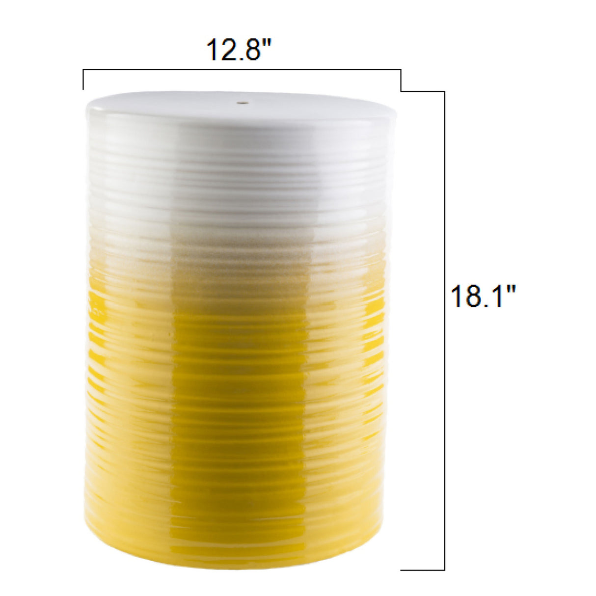   Modern European furniture - Ceramic Cylindrical Outdoor Stool - www.oroa.com | Oroa.com