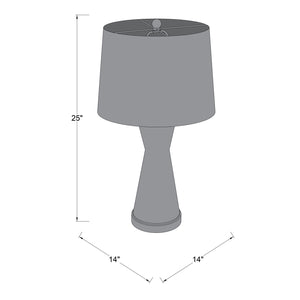   Modern European furniture - Pink Glass Accent Table Lamp - www.oroa.com | Oroa.com