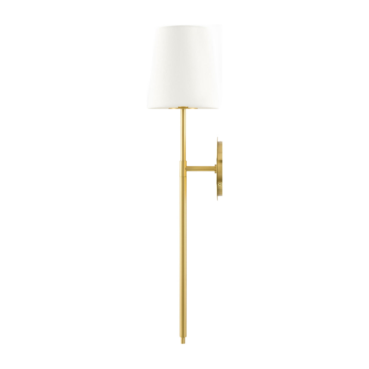   Modern European furniture - White Linen Shade Wall Lamp - www.oroa.com | Oroa.com