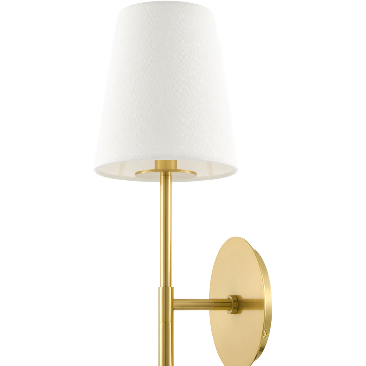   Modern European furniture - White Linen Shade Wall Lamp - www.oroa.com | Oroa.com