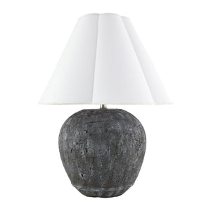   Modern European furniture - Black Cement Accent Table Lamp - www.oroa.com | Oroa.com