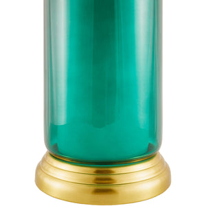   Modern European furniture - Blue Glass Accent Table Lamp - www.oroa.com | Oroa.com