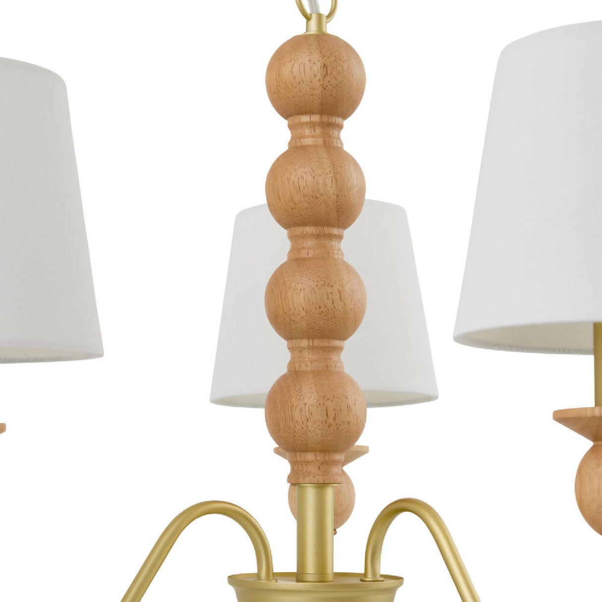   Modern European furniture - 5-Light Linen Classic Chandelier - www.oroa.com | Oroa.com