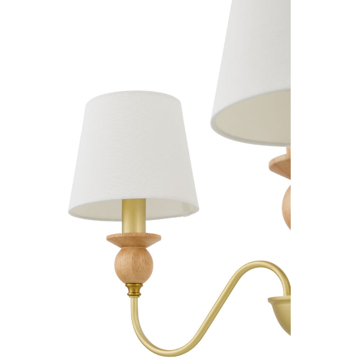  Modern European furniture - 5-Light Linen Classic Chandelier - www.oroa.com | Oroa.com