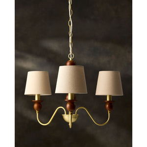   Modern European furniture - 3-Light Linen Classic Chandelier - www.oroa.com | Oroa.com