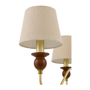   Modern European furniture - 5-Light Linen Classic Chandelier - www.oroa.com | Oroa.com