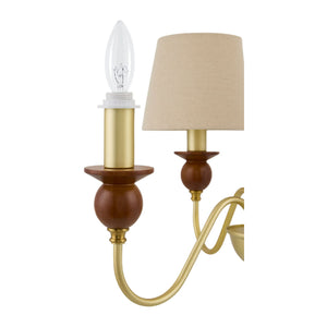   Modern European furniture - 5-Light Linen Classic Chandelier - www.oroa.com | Oroa.com