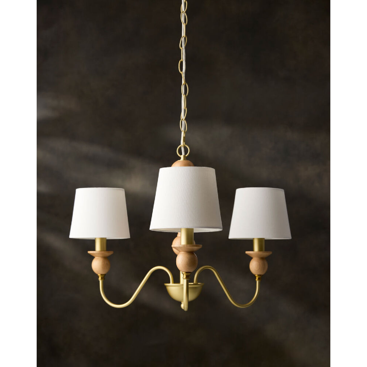   Modern European furniture - 3-Light Linen Classic Chandelier - www.oroa.com | Oroa.com