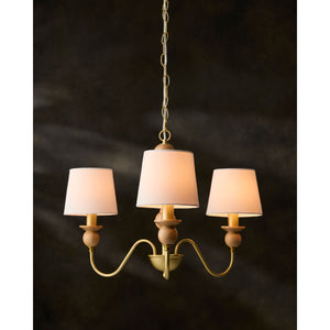   Modern European furniture - 3-Light Linen Classic Chandelier - www.oroa.com | Oroa.com