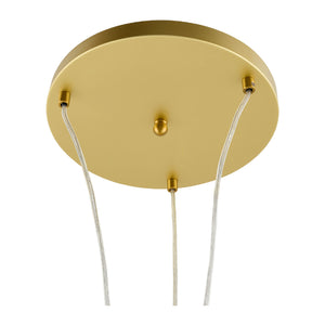   Modern European furniture - 3-Light Linen Chandelier - www.oroa.com | Oroa.com