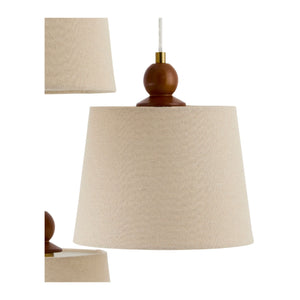   Modern European furniture - 3-Light Linen Chandelier - www.oroa.com | Oroa.com