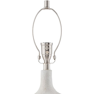   Modern European furniture - White Cement Accent Table Lamp - www.oroa.com | Oroa.com