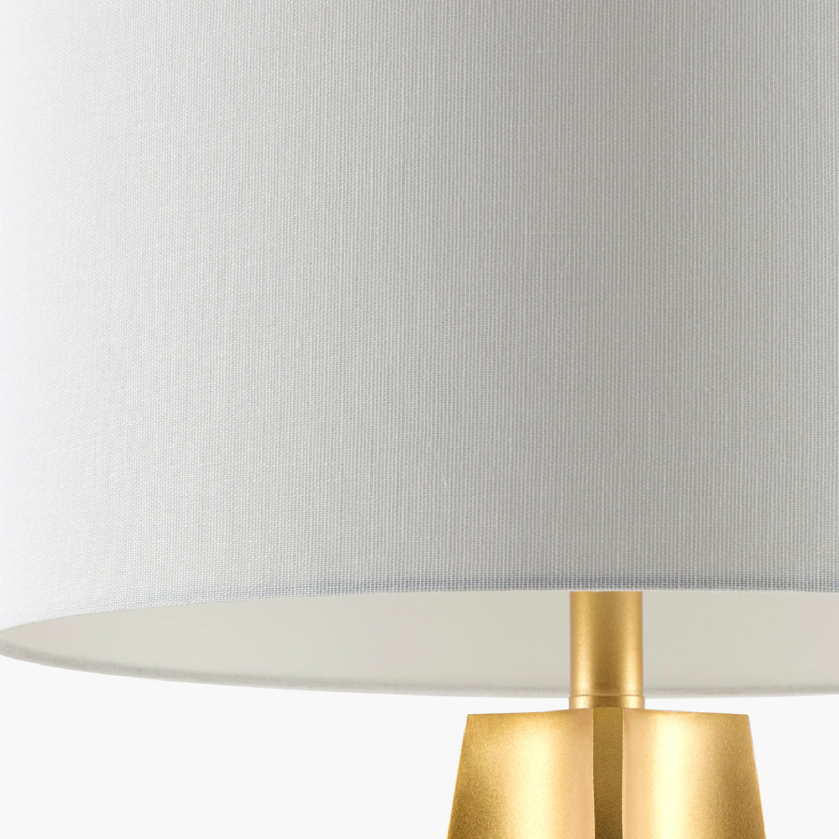   Modern European furniture - Gold Faceted Base Table Lamp - www.oroa.com | Oroa.com