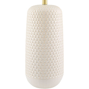   Modern European furniture - Cream Painted Ceramic Table Lamp - www.oroa.com | Oroa.com
