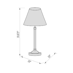   Modern European furniture - Tan Rattan Accent Table Lamp - www.oroa.com | Oroa.com