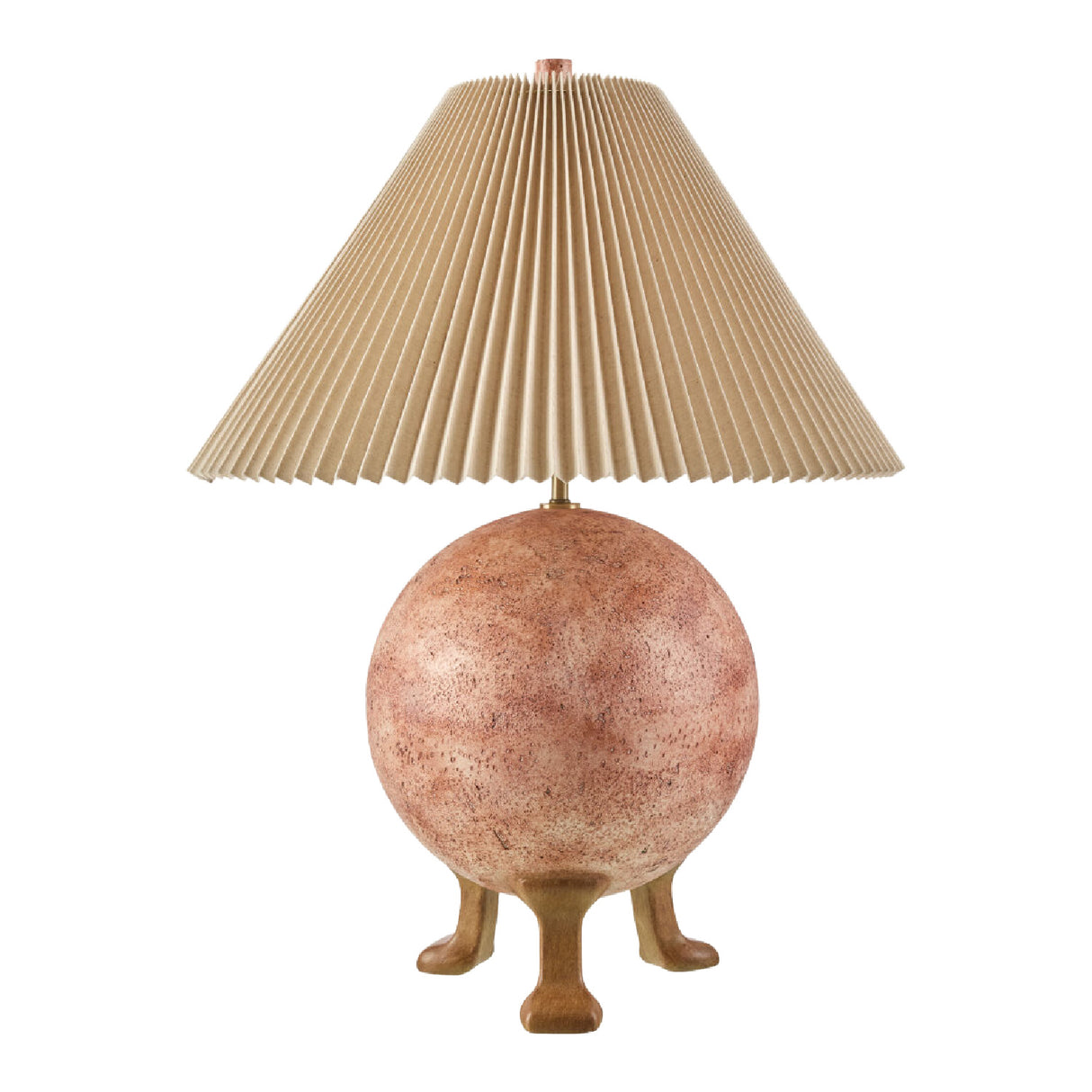   Modern European furniture - Pleated Linen Cement Table Lamp - www.oroa.com | Oroa.com
