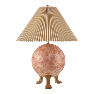   Modern European furniture - Pleated Linen Cement Table Lamp - www.oroa.com | Oroa.com