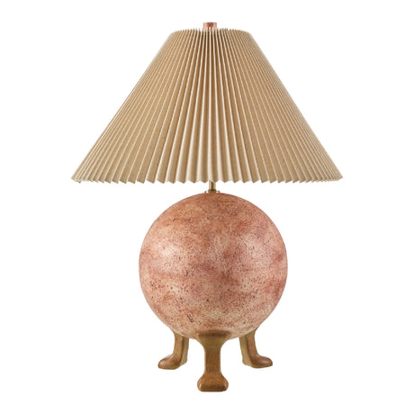   Modern European furniture - Pleated Linen Cement Table Lamp - www.oroa.com | Oroa.com