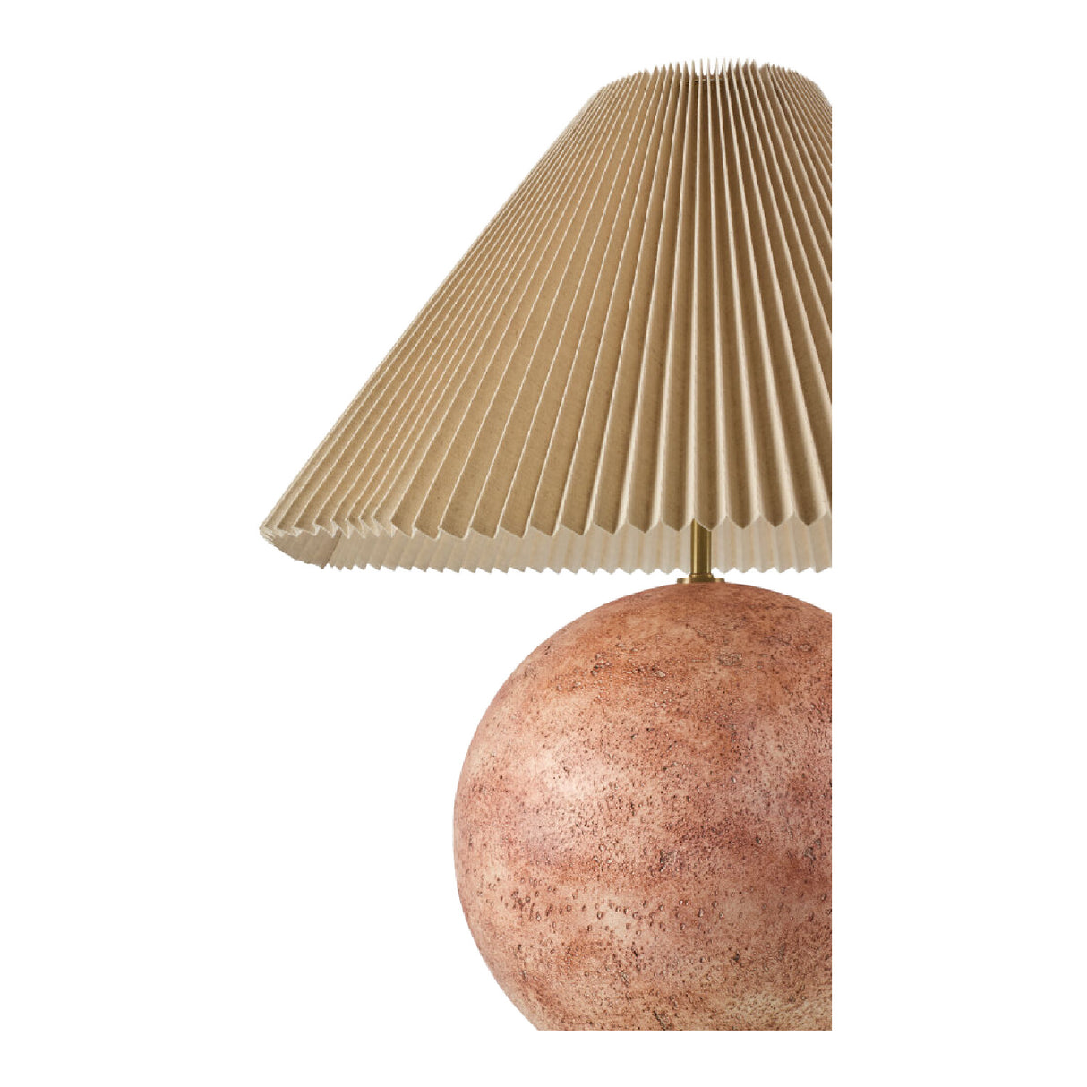   Modern European furniture - Pleated Linen Cement Table Lamp - www.oroa.com | Oroa.com