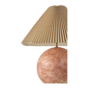   Modern European furniture - Pleated Linen Cement Table Lamp - www.oroa.com | Oroa.com