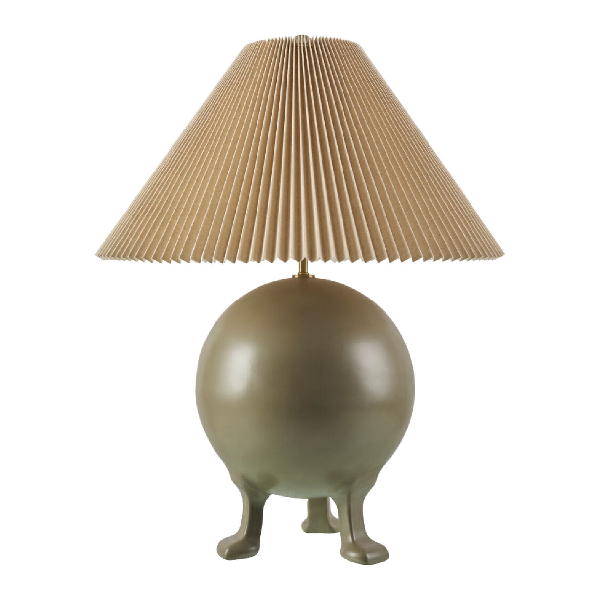   Modern European furniture - Pleated Linen Cement Table Lamp - www.oroa.com | Oroa.com
