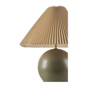   Modern European furniture - Pleated Linen Cement Table Lamp - www.oroa.com | Oroa.com