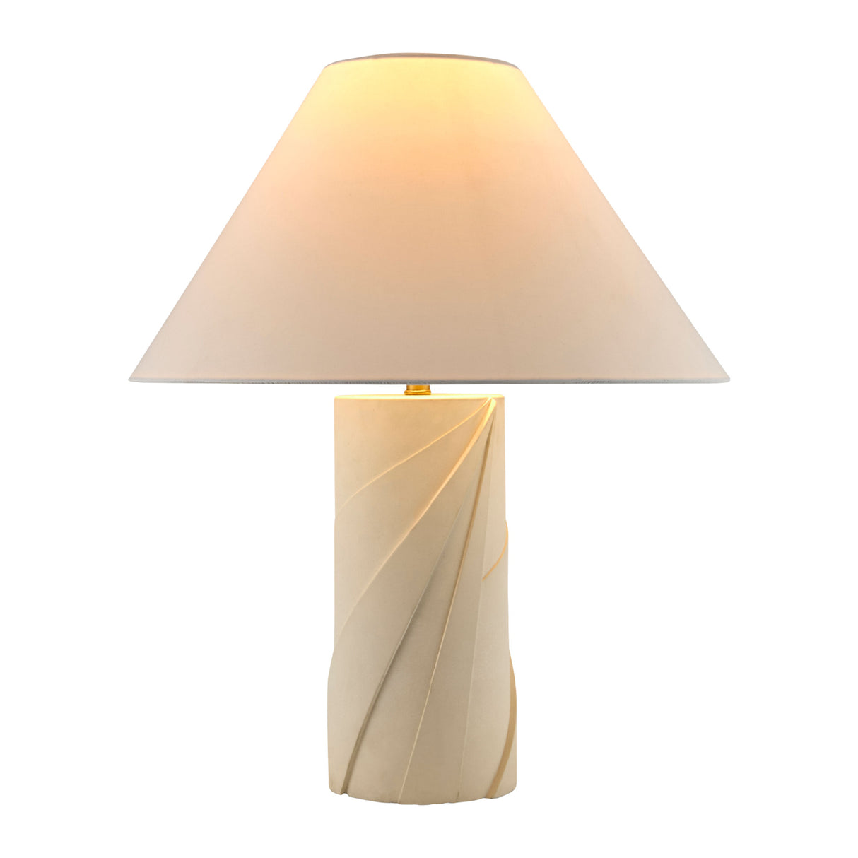   Modern European furniture - White Concrete Cotton Table Lamp - www.oroa.com | Oroa.com